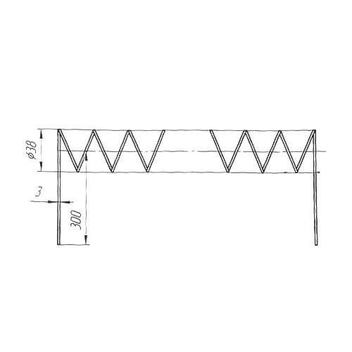 Нагревательная спираль нихром Х15Н60 д. 3,0 мм